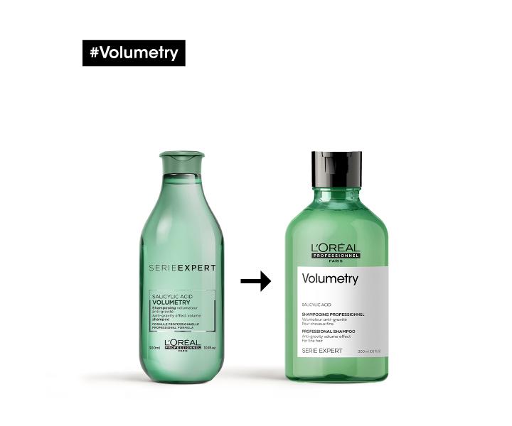Szampon nadaj�cy obj�to�� w�osom cienkim Lor�al Professionnel Serie Expert Volumetry - 300 ml