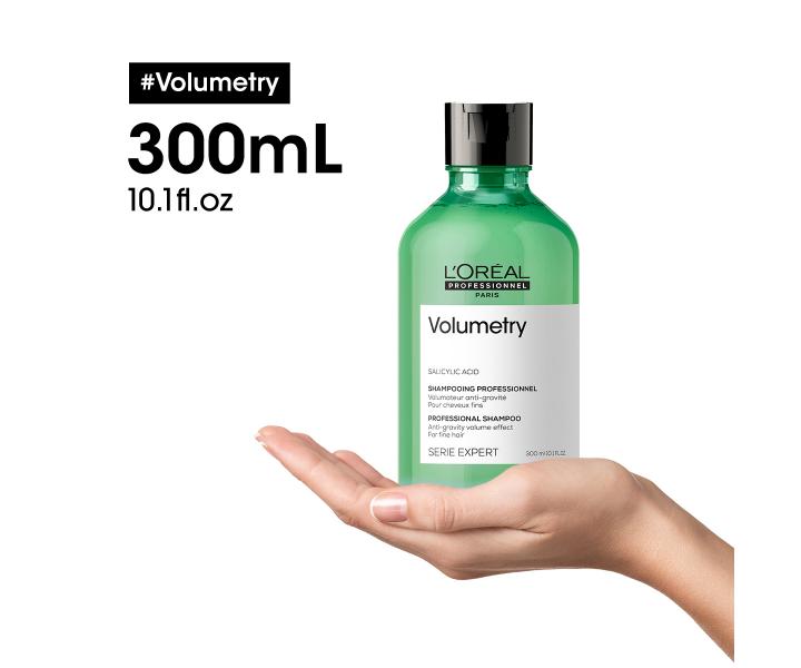 Szampon nadaj�cy obj�to�� w�osom cienkim Lor�al Professionnel Serie Expert Volumetry - 300 ml
