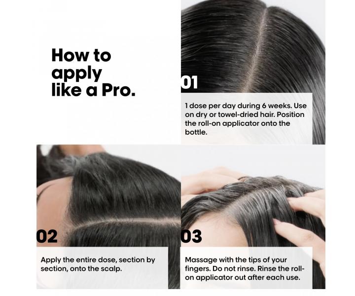 Kuracja przeciw wypadaniu w�os�w Lor�al Professionnel Aminexil Advanced Anti-Hair Loss - 10 x 6 ml