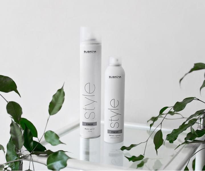 Spray nabyszczajcy do wosw Subrina Professional Style Finish Shine Spray - 300 ml