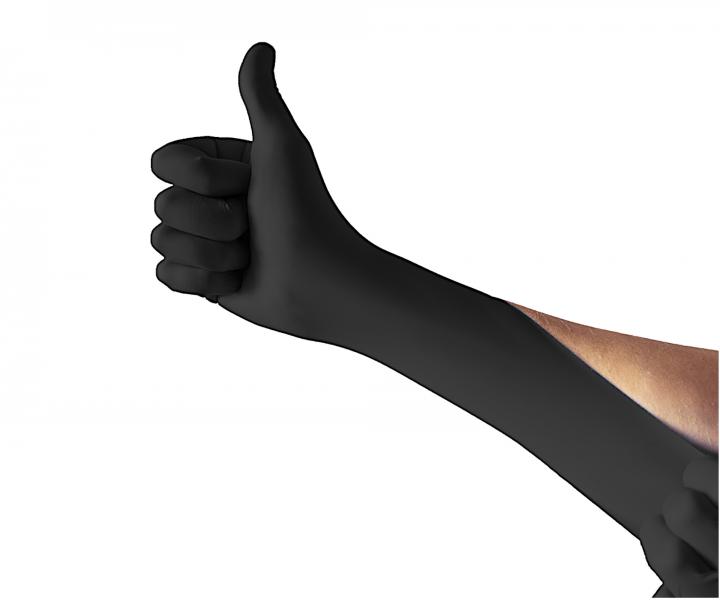 Rkawiczki nitrylowe Espeon Nitril Premium - 100 szt - czarne - S