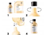 Szampon do wosw suchych i zniszczonych Loral Professionnel Serie Expert Absolut Repair - 500 ml, zapas