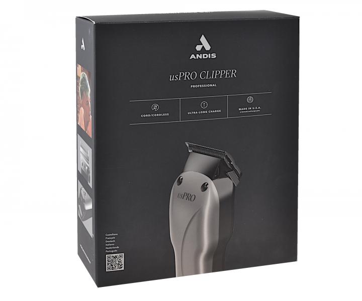 Profesjonalna maszynka do wosw Andis Us Pro Clipper 73135 - srebrna