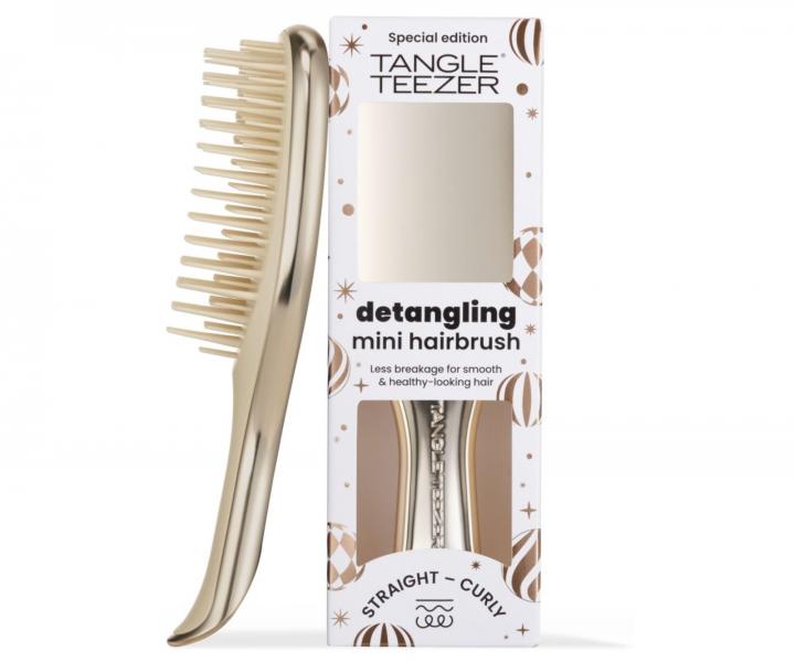 Szczotka podr�na do rozczesywania Tangle Teezer Ultimate Detangler Mini Chrome Champagne Gold - z�ota metaliczna