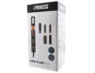 Wielofunkcyjna suszarko-lok�wka z sze�cioma nasadkami Princess Airstyler Plus 529215 - 1000 W - czarna