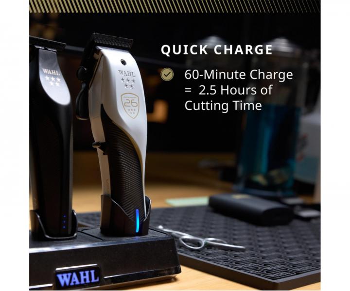 Profesjonalna maszynka do strzy�enia Wahl Vapor Cordless Championship Edition 3030922 - bia�a - edycja limitowana