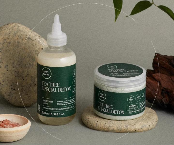 Serum detoksykujce do skry gowy Paul Mitchell Tea Tree Special Detox Kombucha Rinse