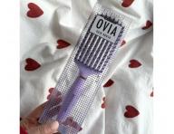 Szczotka do rozczesywania i suszenia w�os�w z w�osiem dzika i nylonowym Sister Young Ovia Hair Brush - fioletowa