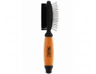 Dwustronna szczotka do piel�gnacji sier�ci zwierz�t Wahl Professional Double Sided Brush 58421 - pomara�czowa