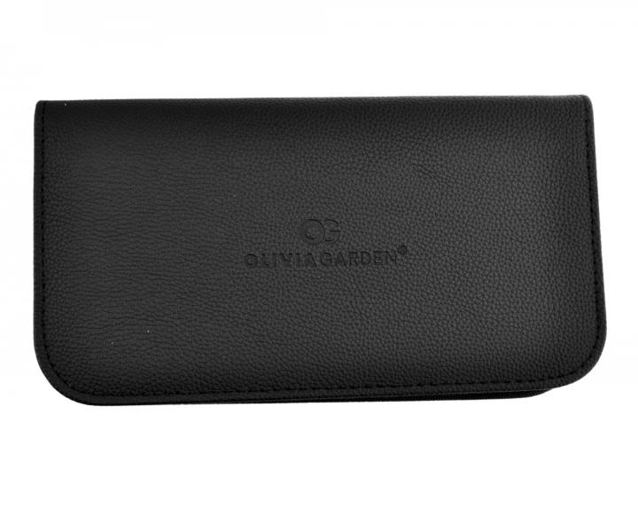 Zestaw no�yczek fryzjerskich 5,75" i dega��wek 6,35" SilkCut Pro Matt Black Olivia Garden