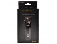 Profesjonalna maszynka do strzy�enia Supreme Trimmer Pro Clipper Lite STC5000 - czarna