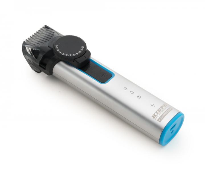 Trymer do brody Kiepe Professional Home Precision Beard Trimmer - srebrno-czarny