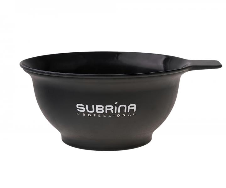 Plastikowa miska do farb Subrina Professional - czarna