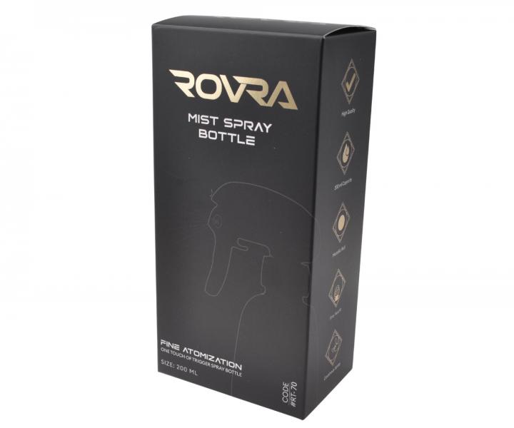 Spryskiwacz do wody Rovra Mist Spray Bottle Fine Atomization - 200 ml - czarny