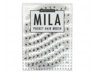 Szczotka do w�os�w z w�osiem nylonowym Sister Young Mila Pocket Hair Brush - bia�a