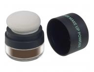 Puder do maskowania odrost�w i siwych w�os�w Sibel Hair Make-up Powder - �redni br�z - 3 g