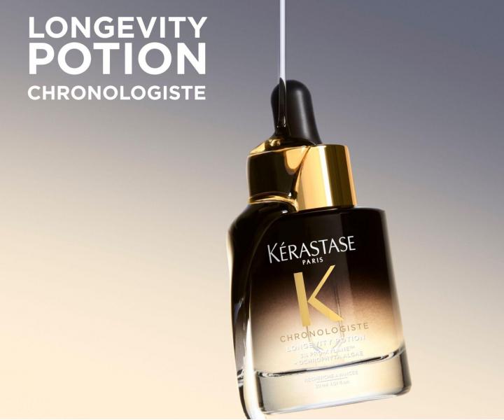 Serum odbudowuj�ce do sk�ry g�owy bez sp�ukiwania K�rastase Chronologiste Longevity Potion - 30 ml