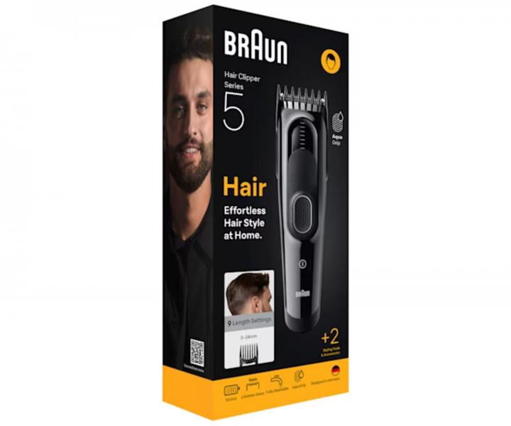 Maszynka do wosw Braun Series 5 HC5510 - czarna
