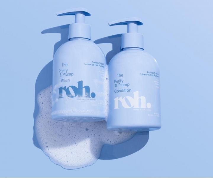 Szampon do w�os�w cienkich i przet�uszczaj�cych si� ROH The Purify & Plump Wash - 350 ml