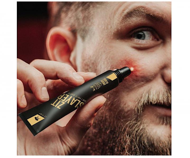 �el przeciwtr�dzikowy dla m�czyzn Angry Beards Zit Slayer Le Pimp - 15 ml (bonus)