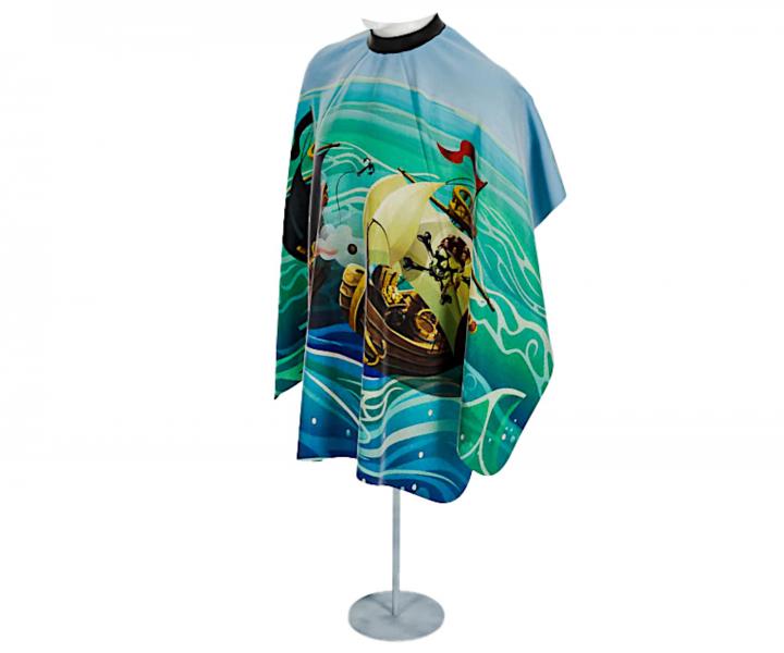 Peleryna dziecica do strzyenia wosw Barbertime Pro Barber Child Cape