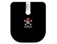 Mska peleryna do strzyenia wosw i brody Barbertime Black Pro Barber Cape XL - czarna