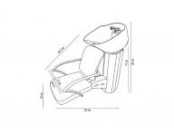 Myjnia fryzjerska Original Best Buy George V - czarna