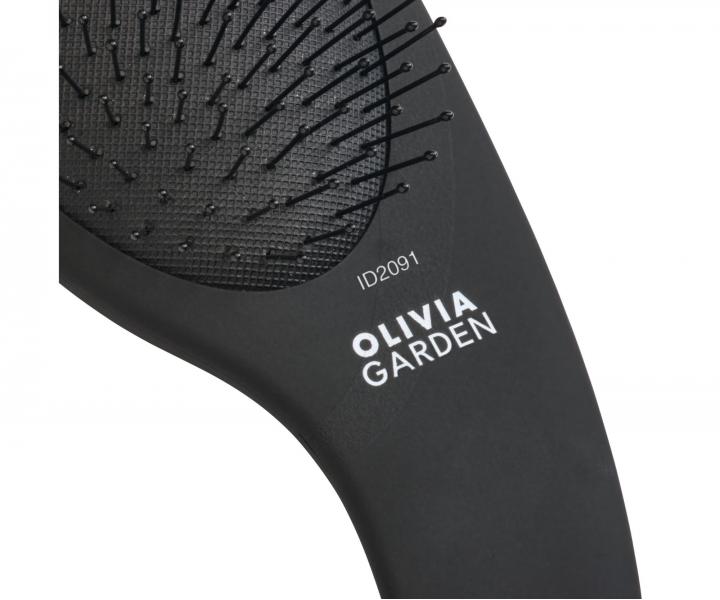 Szczotka do rozczesywania wosw z nylonowym wosiem Olivia Garden Curve