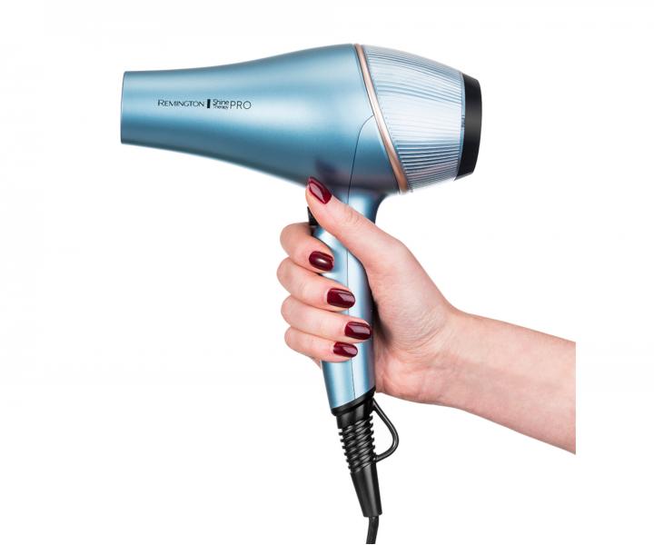 Suszarka do wosw Remington Shine Therapy Pro AC9300 - 2200 W - turkusowa
