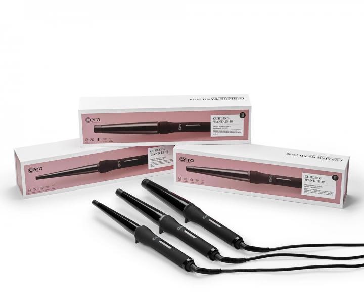 Profesjonalna lok�wka sto�kowa do w�os�w Cera Curling Wand 25 - 38 mm