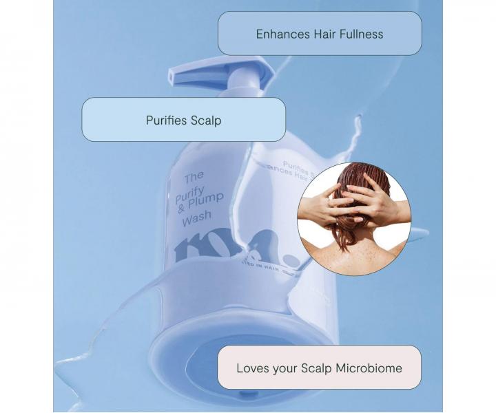 Szampon do w�os�w cienkich i przet�uszczaj�cych si� ROH The Purify & Plump Wash - 350 ml