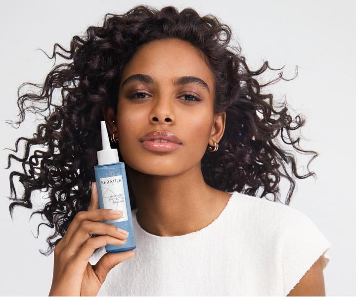 Nawilajca esencja do spukiwania do wosw suchych i zniszczonych Kerasilk Hydrating Essence - 15 ml