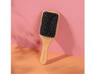 P�aska drewniana szczotka do w�os�w z w�osiem dzika i nylonowym Sister Young Vera Hair Brush - 24,3 x 8 cm