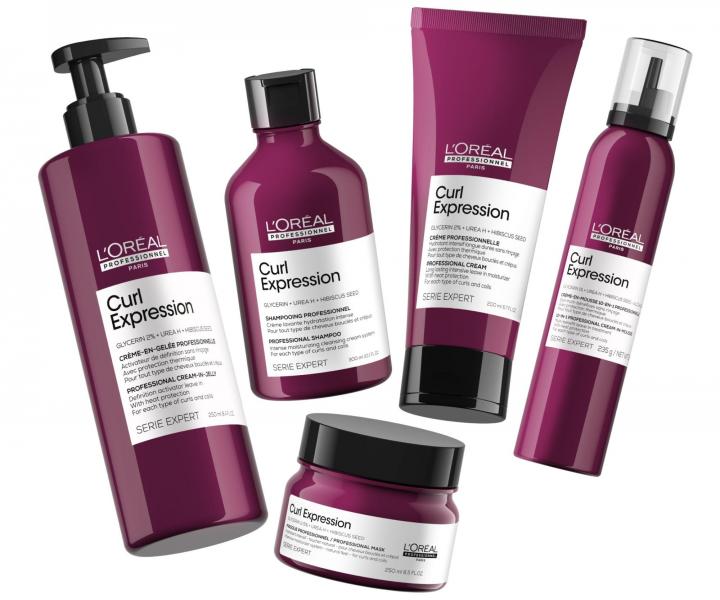 Szampon oczyszczajcy do wosw falowanych i krconych Loral Professionnel Curl Expression - 300 ml