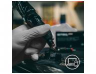 Rkawice nitrylowe Espeon Nitril Ideal - 100 szt. - szare - L