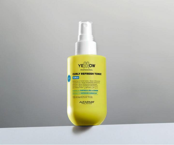 Spray od�wie�aj�cy do w�os�w falowanych i kr�conych Yellow Professional Curls Curly Refresh Tonic - 150 ml