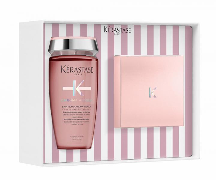 Zestaw upominkowy od�ywczy do w�os�w farbowanych K�rastase Chroma Absolu Masque Spring Box