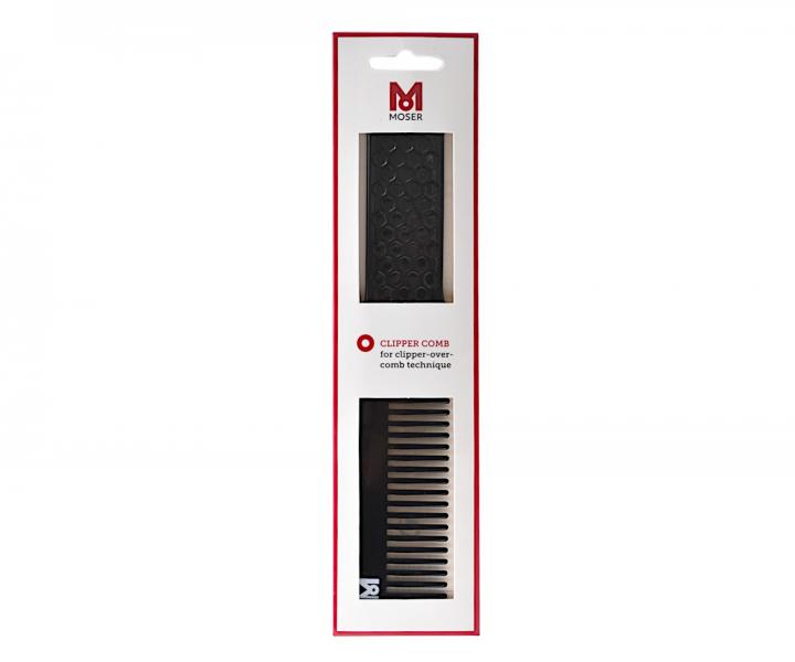 Barber grzebie do wosw Moser Clipper Comb 0092-6310 - czarny