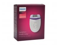 Depilator damski Philips Satinelle 2000 BRE225/00 - bia�o-fioletowy - rozpakowany, uszkodzone opakowanie