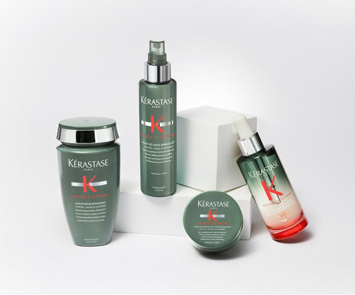 Spray wzmacniajcy do wosw sabych i przerzedzonych dla mczyzn Krastase Genesis Homme - 75 ml