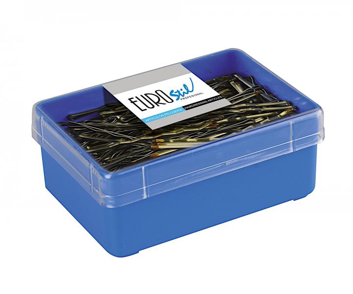 Wsuwka karbowana Eurostil Professional - 5 cm - zota