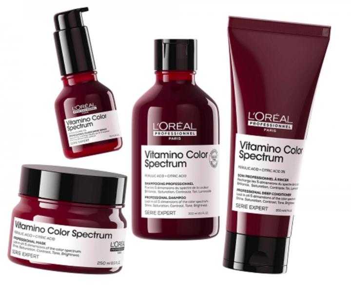 Szampon do intensywnej pielgnacji wosw farbowanych Loral Professionnel Serie Expert Vitamino Color Spectrum - 300 ml