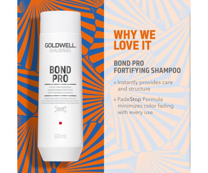 Seria wzmacniajca do wosw osabionych i amliwych Goldwell DS Bond Pro