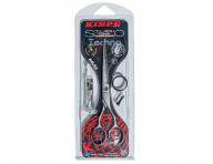 Noyczki fryzjerskie Kiepe Studio Techno Relax 2233 - srebrne