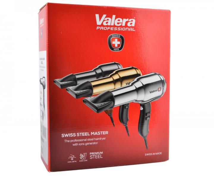 Profesjonalna suszarka do wosw z jonizacj Valera Professional Swiss Steel Master Digital - 2200 - rozpakowana - chrom