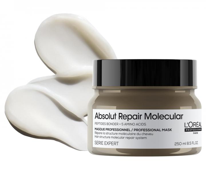 Maska do wosw zniszczonych Loral Professionnel Serie Expert Absolut Repair Molecular - 250 ml