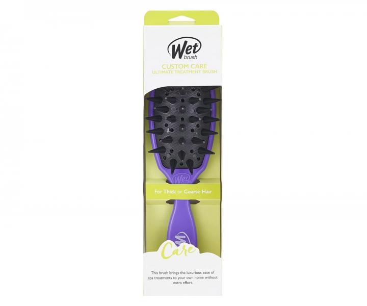 Szczotka do rozczesywania mokrych wosw Wet Brush Custom Care - fioletowa