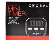 Cyfrowy zegar/ minutnik Original Best Buy z magnesem - czarno-biay