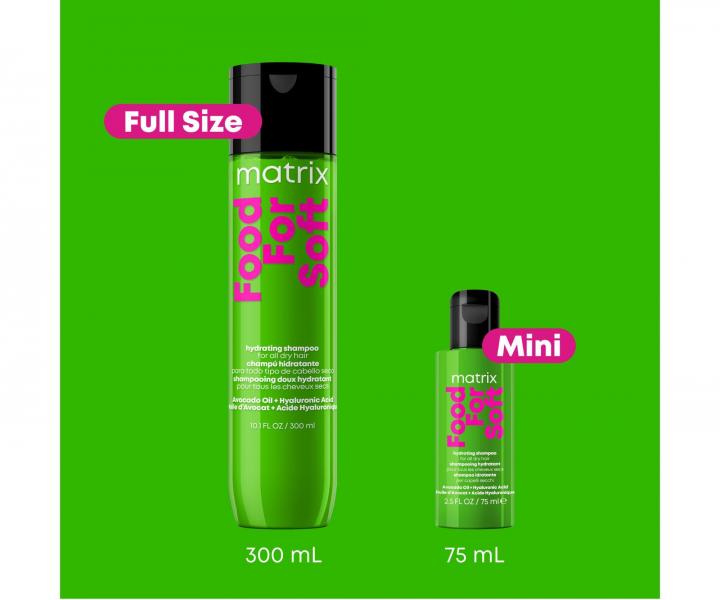 Szampon nawil�aj�cy do w�os�w suchych Matrix Food For Soft Hydrating Shampoo - 75 ml