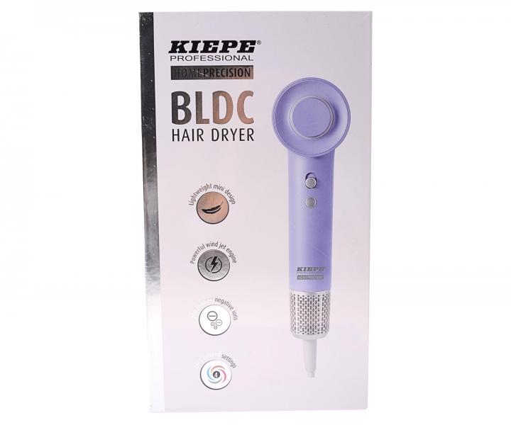 Suszarka do w�os�w Kiepe Professional Home Precision BLDC - 1100 W - fioletowa + szczotka Kiepe gratis